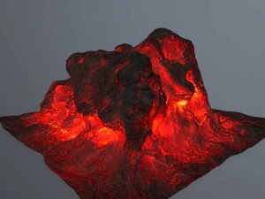 lava rocks 3D Model