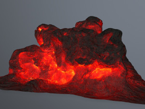 lava rocks Modelo 3D