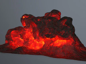 lava rocks 3D Model
