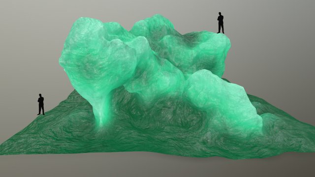 ice rocks 3D-Modell .c4d .max .obj .3ds .fbx .stl .blend 