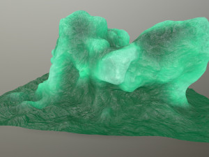 ice rocks 3D-Modell