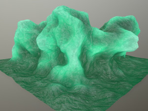 ice rocks 3D-Modell