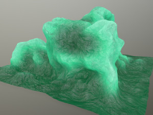 ice rocks 3D-Modell