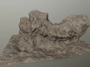 roccia Modello 3D