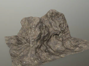 roccia Modello 3D