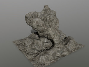 rock 3D-Modell