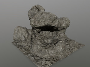 rock 3D-Modell