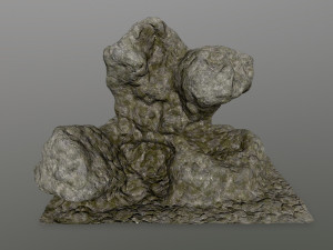 rock Modelo 3D