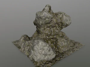 рок 3D Модель
