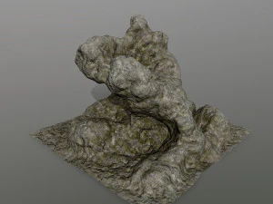 рок 3D Модель