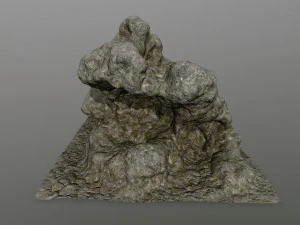 рок 3D Модель