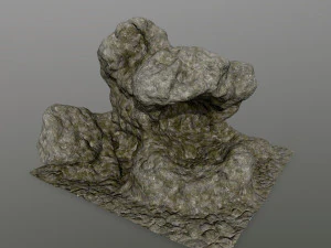 рок 3D Модель