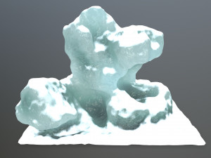 ice rocks 3D Model