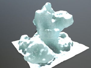 ice rocks Modelo 3D