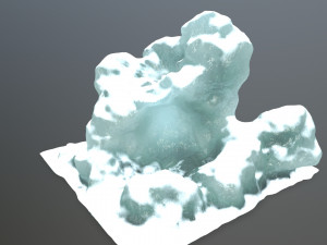 ice rocks Modelo 3D