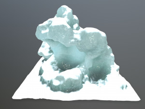 ice rocks Modelo 3D