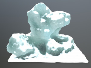 ice rocks Modelo 3D
