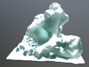 ice rocks 3Dモデル
