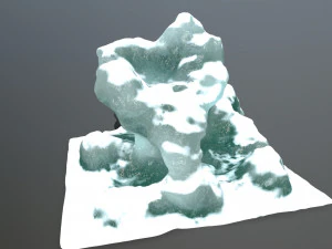 ice rocks 3D Model