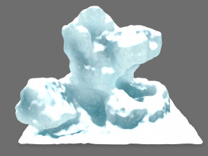 ice rocks 3D Model