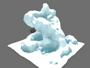 ice rocks 3D Model