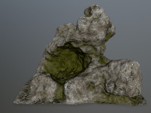 rock 3D 模型