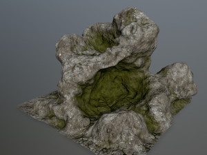 rock 3D 模型