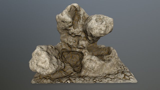 rock Modelo 3D .c4d .max .obj .3ds .fbx .stl .blend 