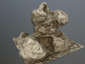 rock Modelo 3D