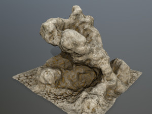 rock Modelo 3D