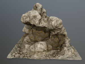 rock Modelo 3D