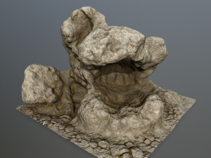 rock Modelo 3D