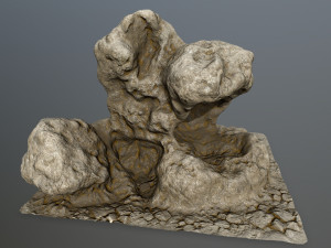 rock Modelo 3D