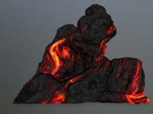 lava rock 3D Model