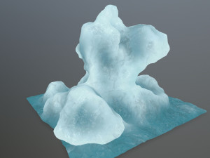 ice rocks 3D Модель