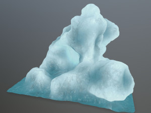ice rocks 3D Модель