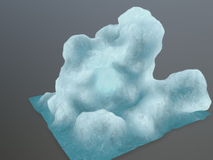 ice rocks 3D Модель