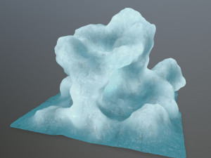 ice rocks 3D Модель