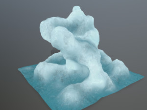 ice rocks 3D Модель