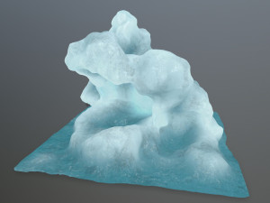 ice rocks 3D Модель