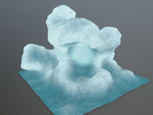 ice rocks 3D Модель