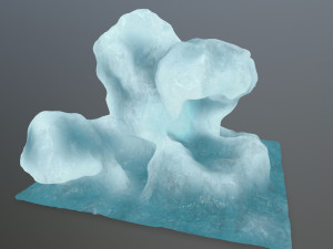ice rocks 3D Модель