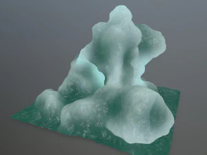 ice rocks 3D Model