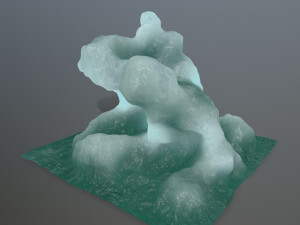 ice rocks Model 3D