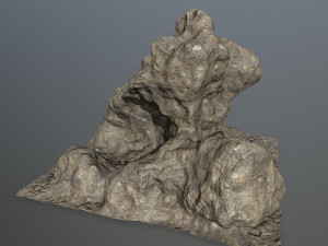 rock Modello 3D
