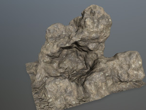 rock Modello 3D