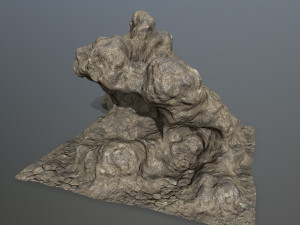 rock Modello 3D