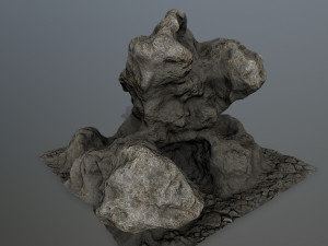 rock 3D मॉडल