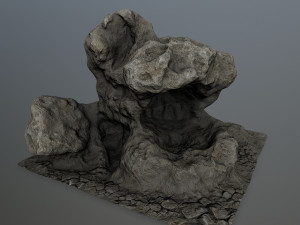 rock 3D मॉडल