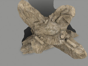 oldtemple 3D मॉडल